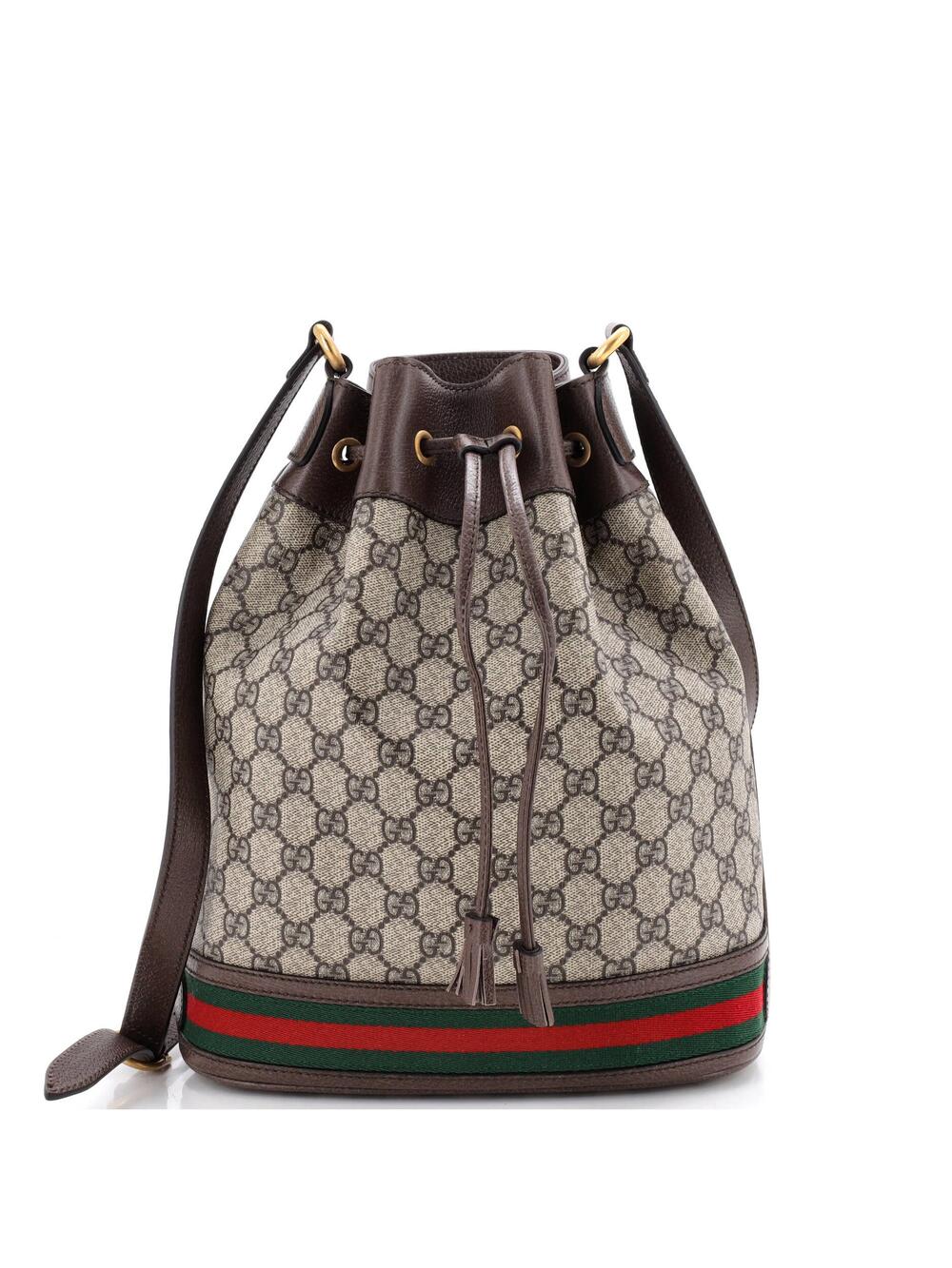 Gucci Ophidia Bucket Bag Gg Coated #267898G17B